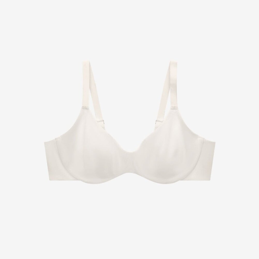 ThirdLove Organic Cloud Cotton Unlined Bra Size 34Asea-salt / 34A